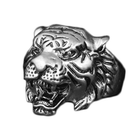 Excellent Casual Tiger Head Ring